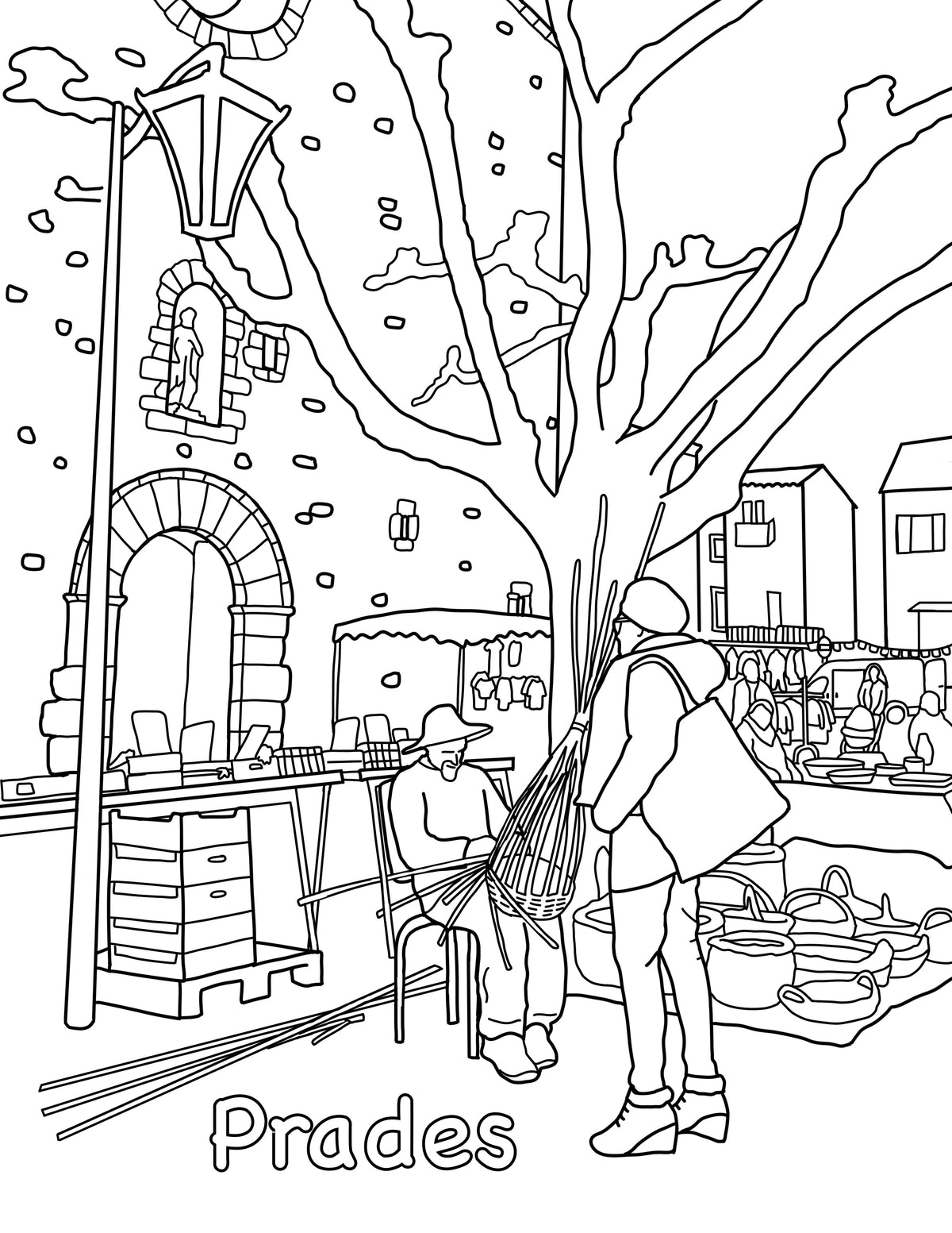 Colouring book of the Pyrénées-Orientales