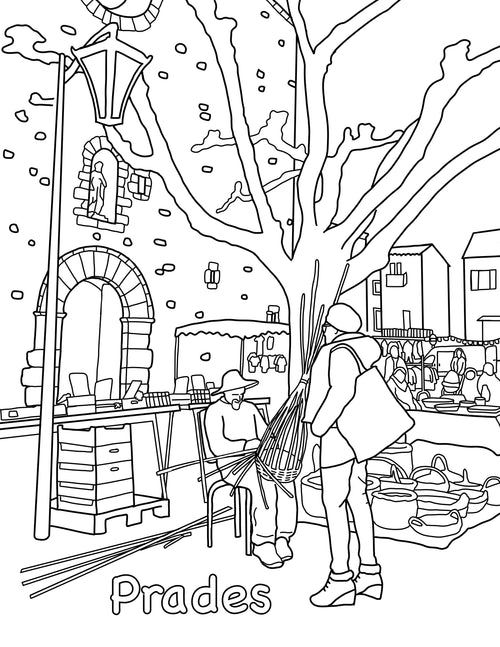 Colouring book of the Pyrénées-Orientales