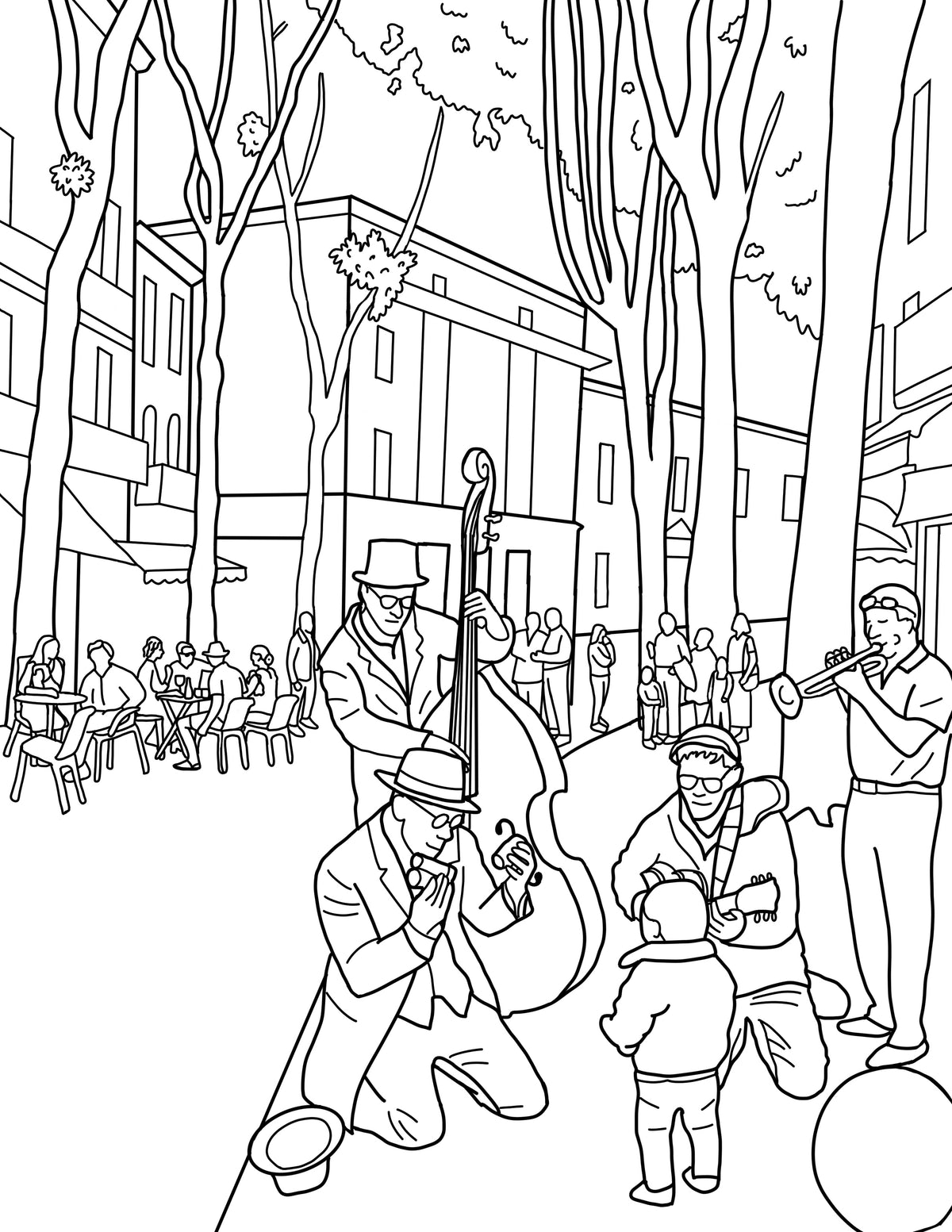 Colouring book of the Pyrénées-Orientales
